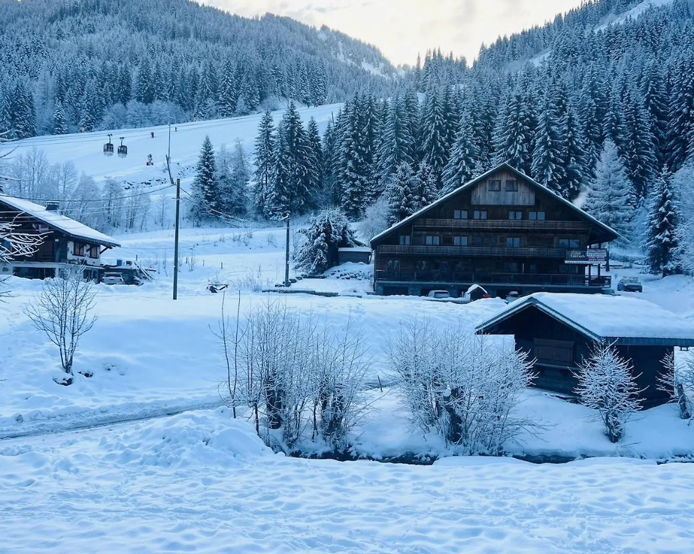 Lägenhet Appartement Au Pied Des Pistes Châtel Frankrike